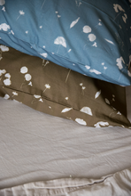 Load image into Gallery viewer, Cotton Pillowcase Set - Lumen print - Prussian